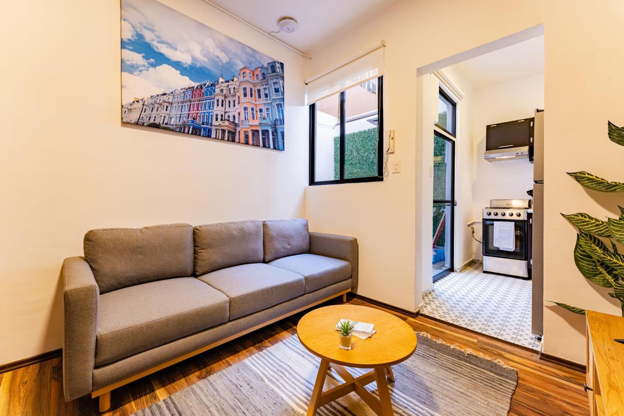 Appartamento Santa Ma La Ribera Lofts By Vh Città del Messico Esterno foto