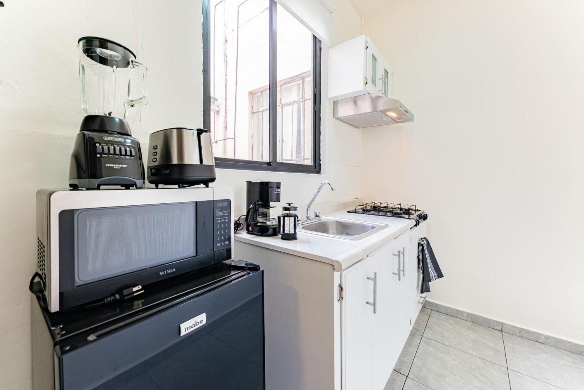 Appartamento Santa Ma La Ribera Lofts By Vh Città del Messico Esterno foto