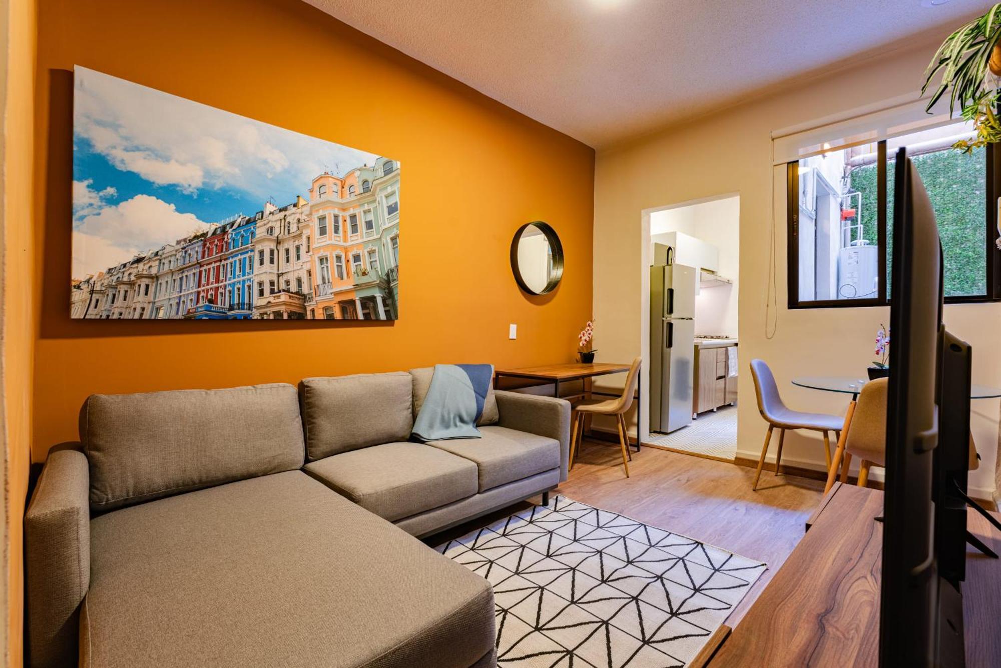 Appartamento Santa Ma La Ribera Lofts By Vh Città del Messico Esterno foto