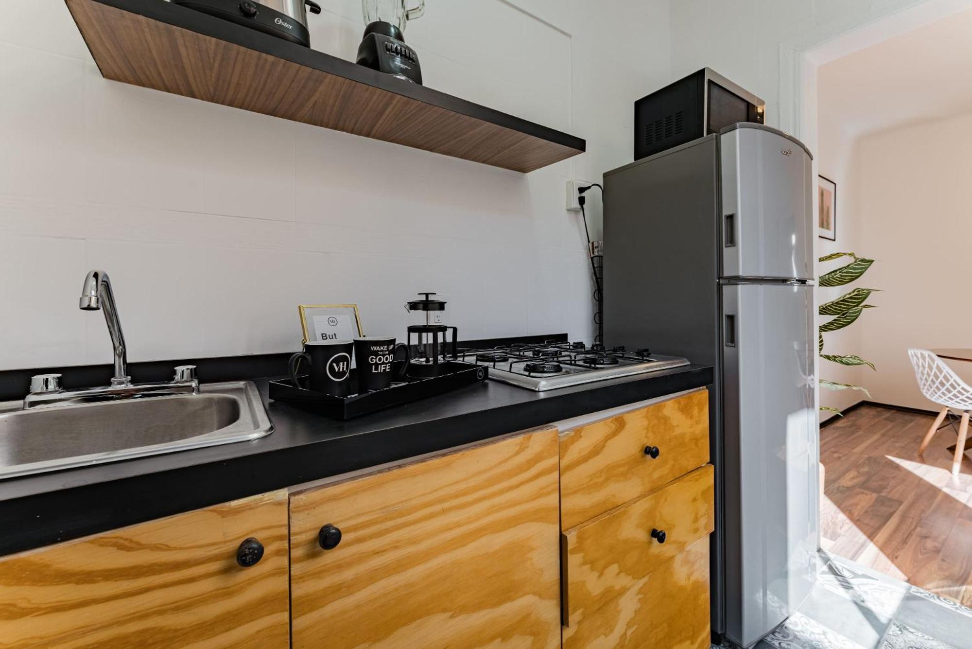 Appartamento Santa Ma La Ribera Lofts By Vh Città del Messico Esterno foto